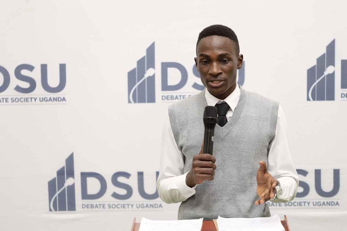 KYUDebate's tweet photo. Exceptional talent🔥, once again @OnyaitChurchill makes history with yet another memorable victory.
@kyambogou is proud of you. https://t.co/0ZUW9DNggD
