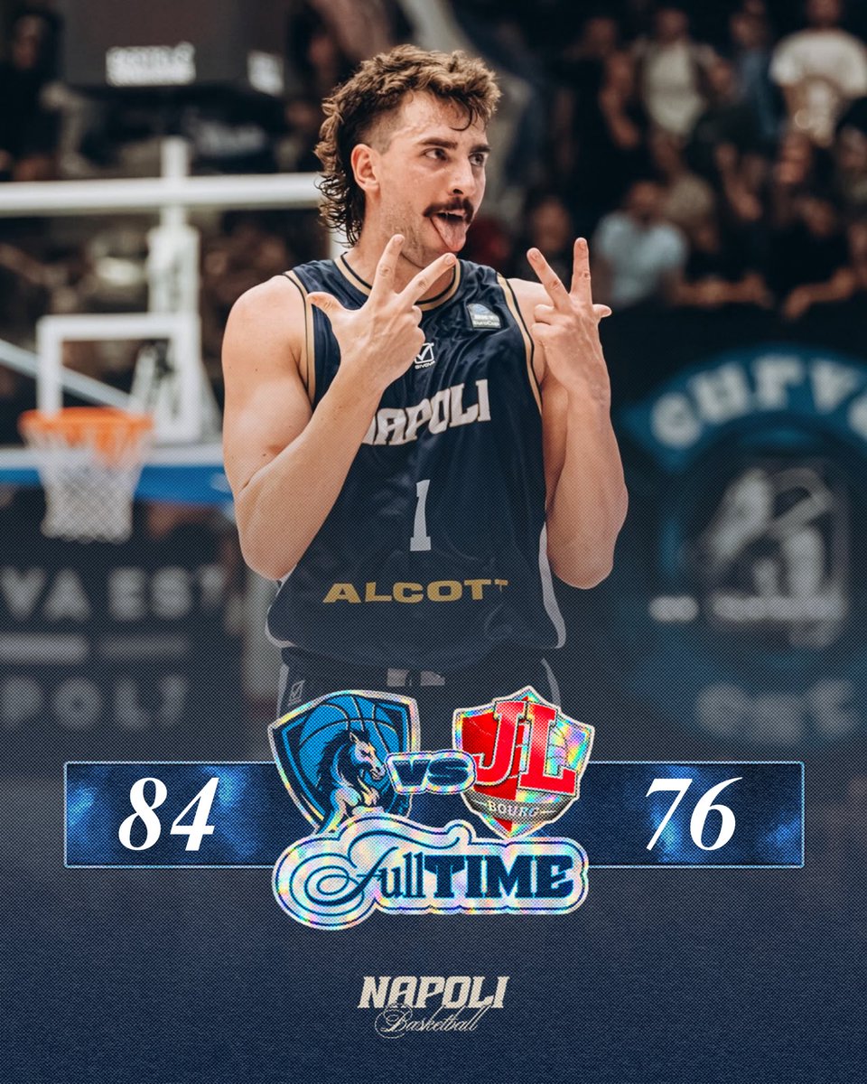 basket_napoli's tweet photo. first european 𝐇𝐎𝐌𝐄 game is a 𝑾 🔥

#NapoliBasketball 💙 https://t.co/enwIBO7wYk
