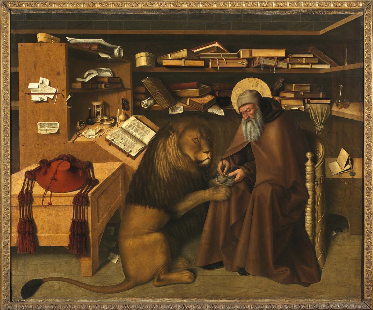 Pontificista's tweet photo. I ❤️ ANACHRONISMS IN RELIGIOUS PAINTINGS https://t.co/tB2ffySiLX
