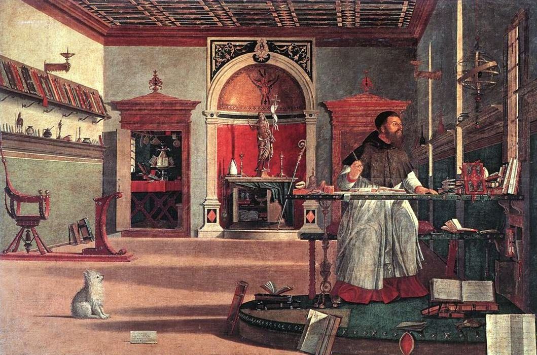 Pontificista's tweet photo. I ❤️ ANACHRONISMS IN RELIGIOUS PAINTINGS https://t.co/tB2ffySiLX