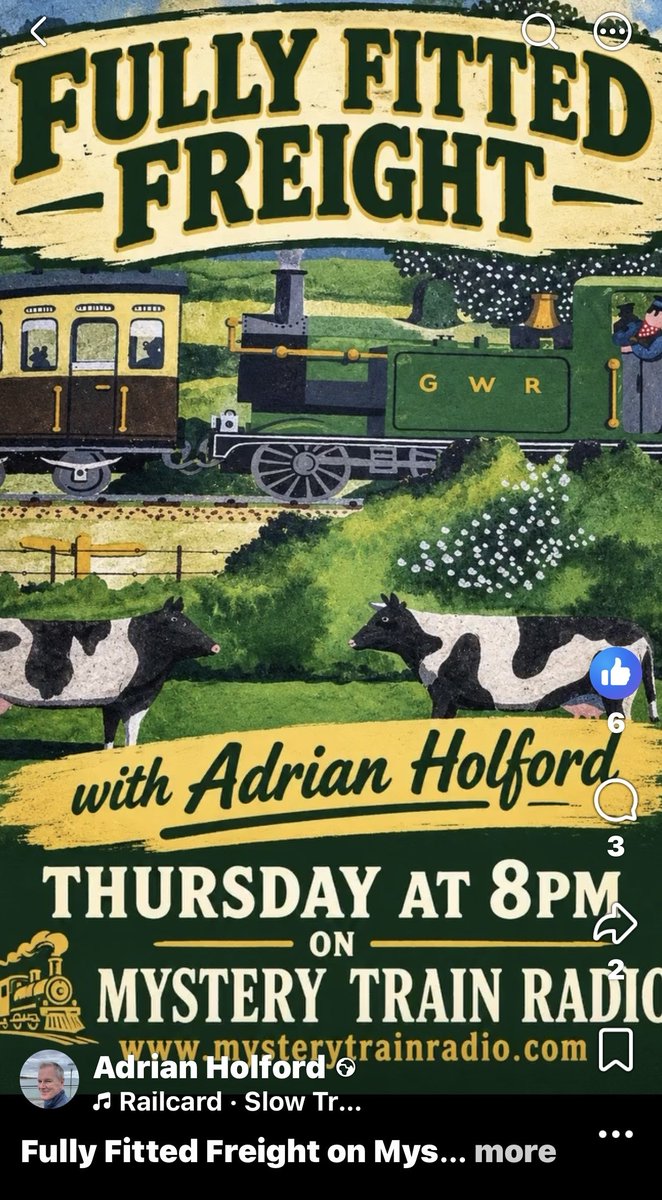 MTrainRadio's tweet photo. 🎶 Thursday on MTR!

🕗 8PM 🇬🇧 Fully Fitted Freight with @Adriano_Holford inc. @beck, @LadyNade, @Womacksisters, @TrackDogsMusic&amp; more!

🕘 9PM 🇬🇧 The Flower Power Hour with Ken &amp; MJ — 3 hours of peace, love &amp; great music! 🌸

🎧 https://t.co/yCQY94ZhiU

#MTR https://t.co/yPvLQvHT1u