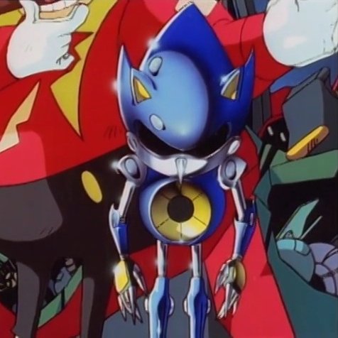 TheBlueGale's tweet photo. I really love how Metal Sonic's eyes sometimes just go completely dark in the OVA even when he is actually awake, it makes him look so empty and creepy in my opinion lol. https://t.co/G2gcOI0OQZ