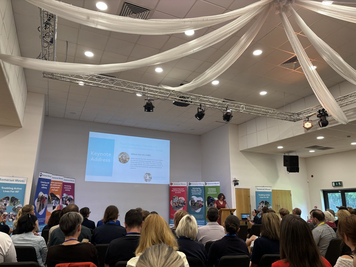 SomersetDofE's tweet photo. Great day with @sasp today - fantastic speakers with regards to #SomersetMoves including @alikervin and @AllForActivity @Sport_England and many more. #Inspirational #SASP @SomersetCouncil @SSESomerset @SSEoutdoors https://t.co/0S9WlJTLOw