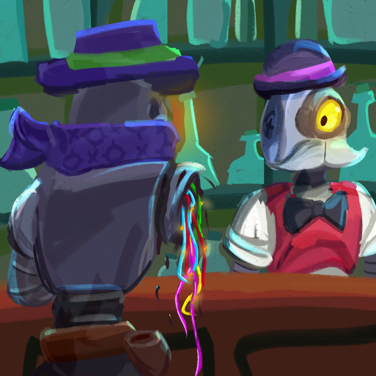 _d0n_alguien_'s tweet photo. "What an unexpected surprise to see you here again, my old friend" https://t.co/QxkJqXC5pH