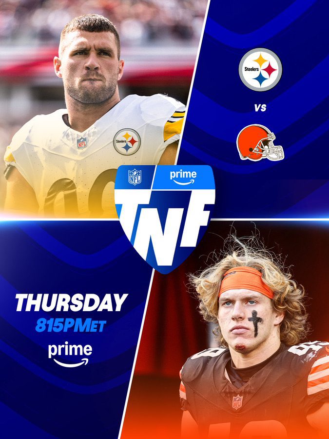 AhchBash's tweet photo. Steelers vs Browns tomorrow 🤙 #HereWeGo https://t.co/XzPyRGXruS