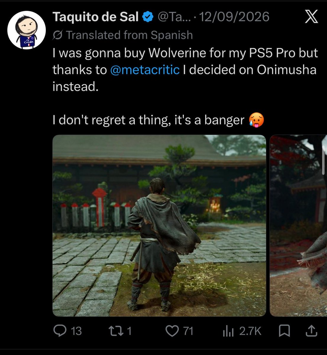 Disca_Dave's tweet photo. Yes… Only dumbasses believe Metacritic 🤭 https://t.co/5gmRlNrX6Y