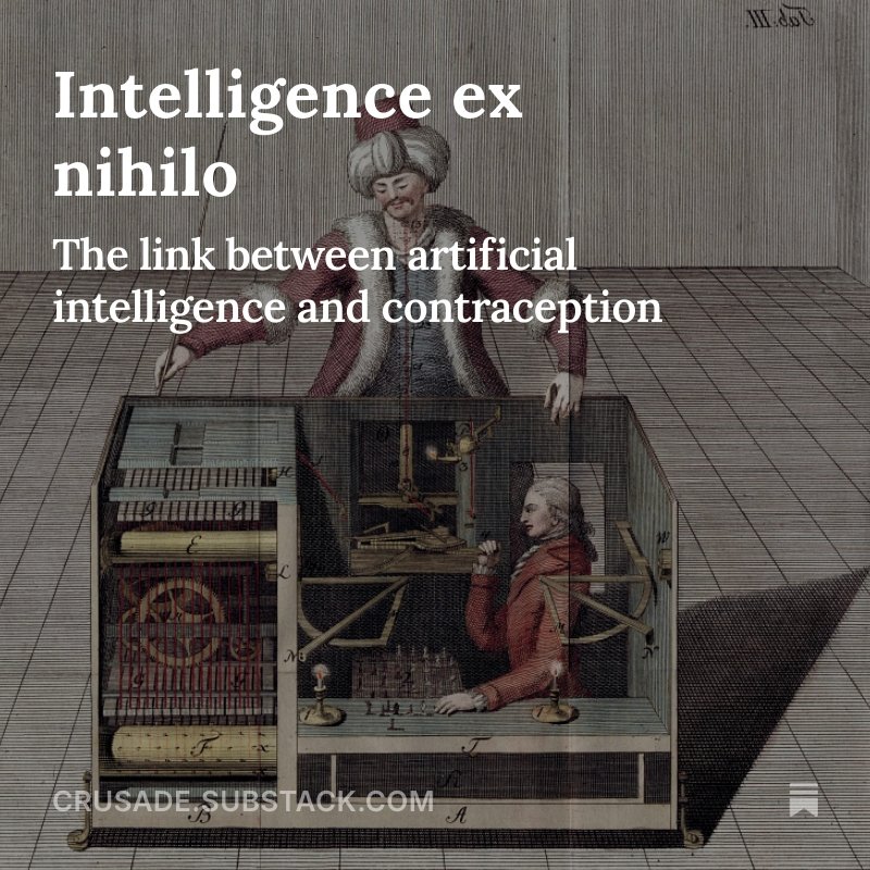 Naseeoh's tweet photo. "Intelligence ex nihilo" https://t.co/JPJU613dCp https://t.co/MYbk3lIrOH