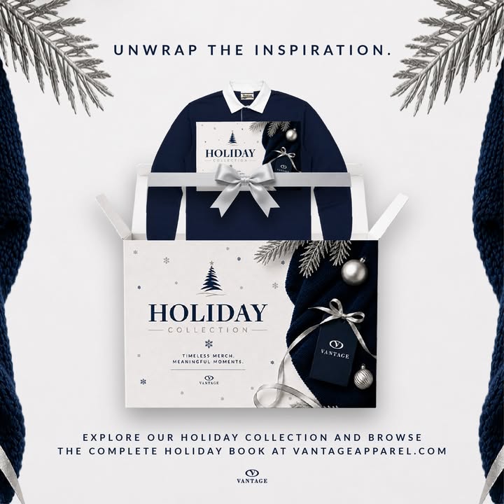 vantageapparel's tweet photo. It’s never too early to start planning for the holidays. 🎁
Get ahead of the season with standout apparel and gifting options made for client gifts, employee appreciation, and seasonal events.
Explore the Vantage Holiday Collection now: https://t.co/2p2sdCirxr 
#vantageapparel https://t.co/xALNFj2Bai