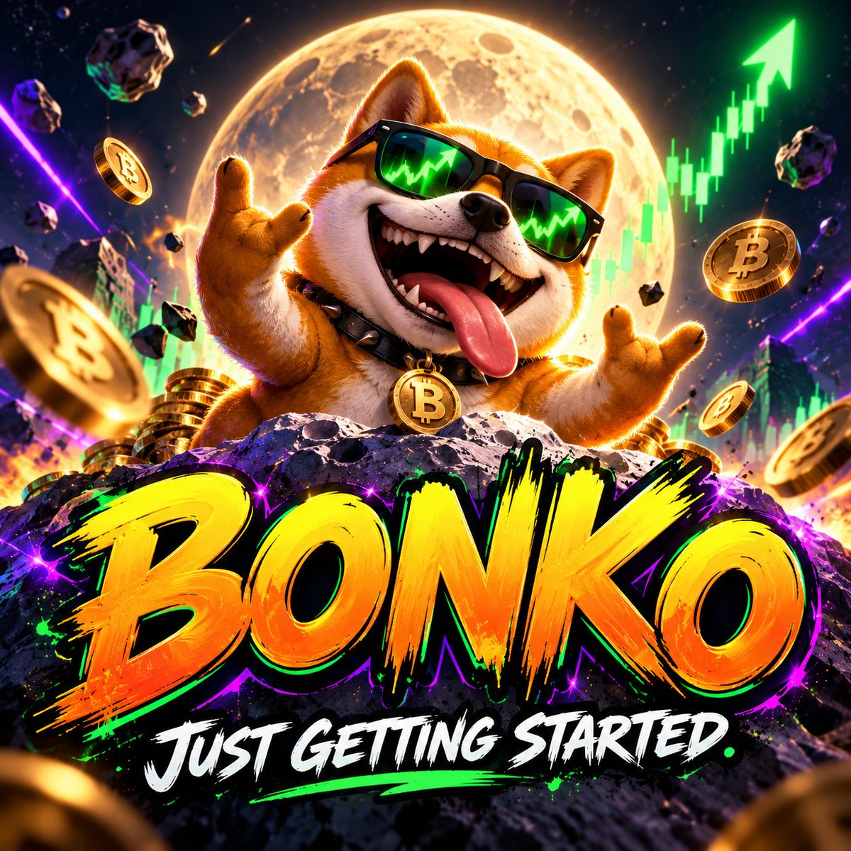4BONKO's tweet photo. BONKO is just getting started. 🐶🚀
The memes are live. The energy is real.
Early community, early move, big BONKO vibes.
CA: A91mRK9C2S9CQmaa2C6yMLLg2mxfvzkVnbR4rJUwpump
🔗 https://t.co/alAz7YxS6y
#BONKO #PumpFun #Solana #Memecoin https://t.co/sIylLkt3NP