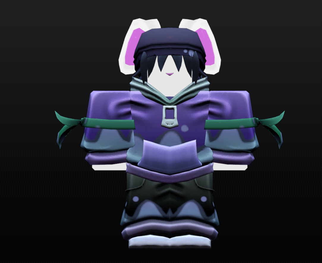 Pl0sivey's tweet photo. Shy Ponix skin for my game when it releases, concept by me #robloxart #robloxㅤ https://t.co/Ip4c0D1Djx