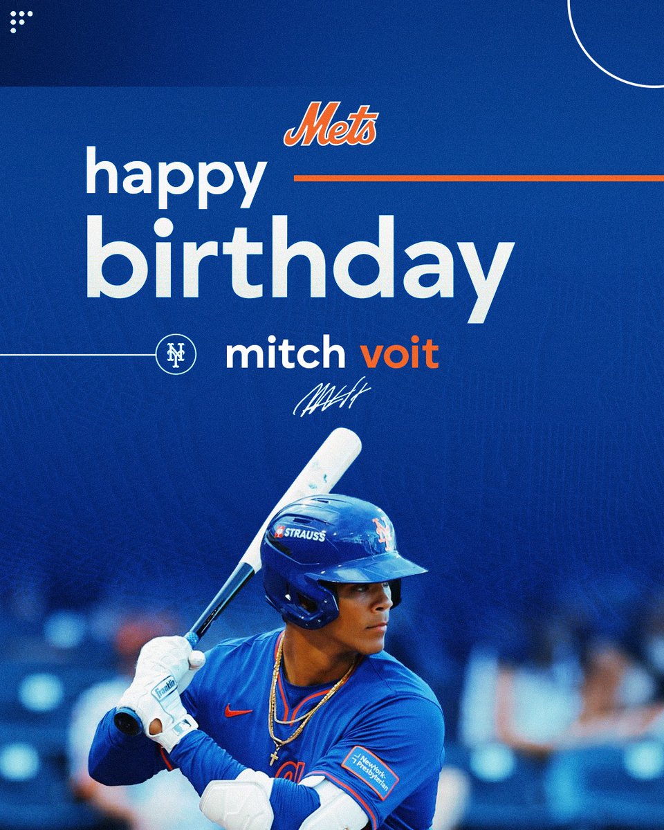 MetsPlayerDev's tweet photo. Happy birthday, @1Mvvoit! 🎂 https://t.co/scP5PZUTbp