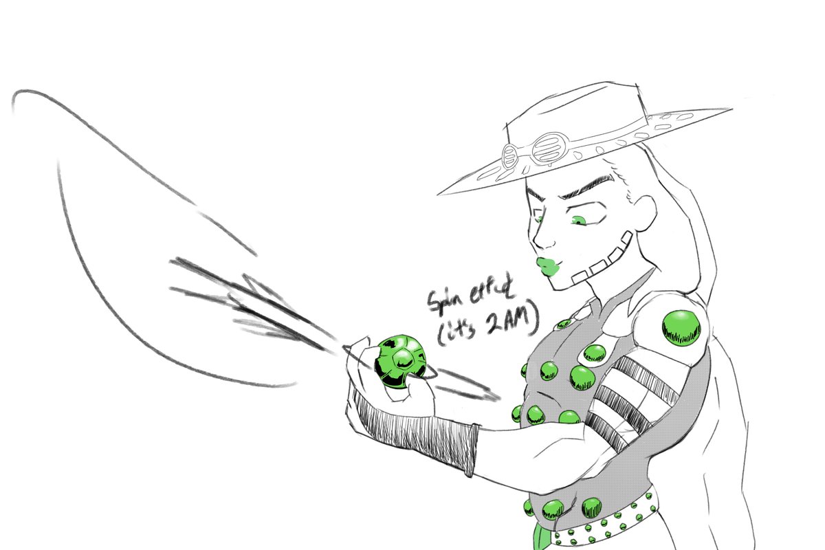 orangefire711's tweet photo. Have a Gyro doodle. Nyo-ho! #SBR #holysteel https://t.co/A7BX304RB3