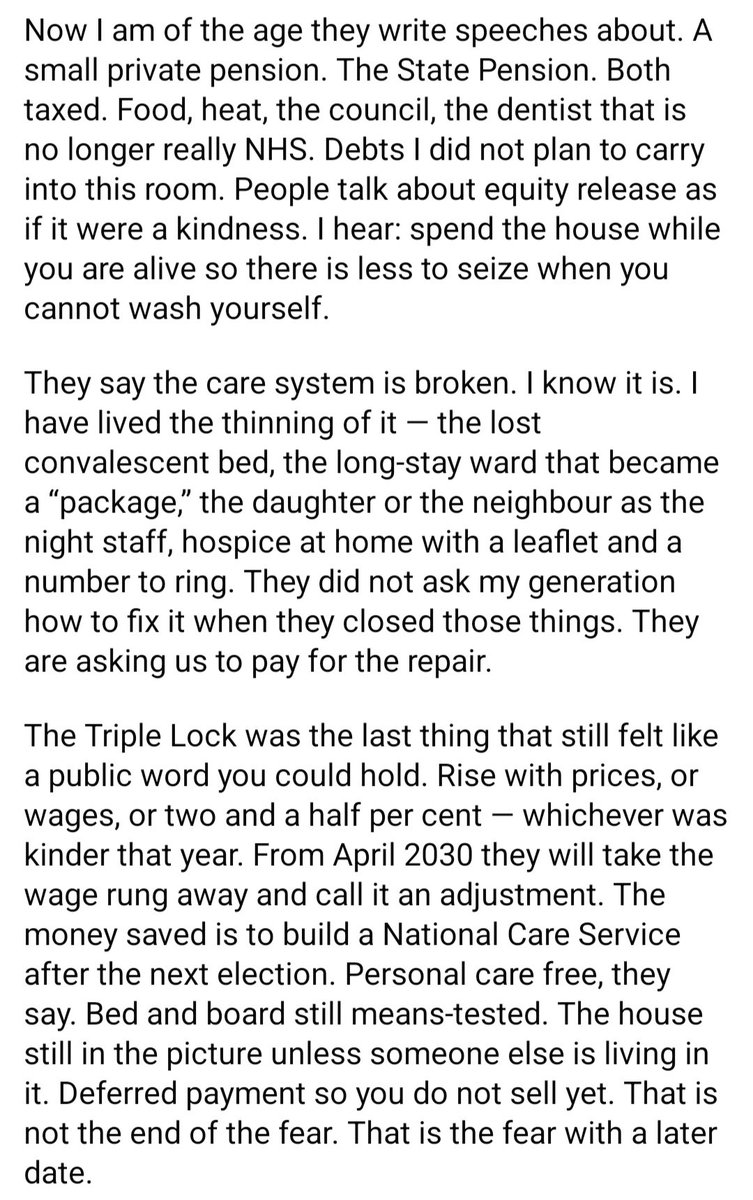 2020Comms's tweet photo. @UKLabour #LPC26 @10DowningStreet
National Care Service does not exist: yet you propose to take the lock now and to mend what successive govts broke? The bill is arriving at the wrong door.
It's time to plan for an #AgeOfAbundance and
#UniversalHighIncome for all https://t.co/Dhgm8JseWY