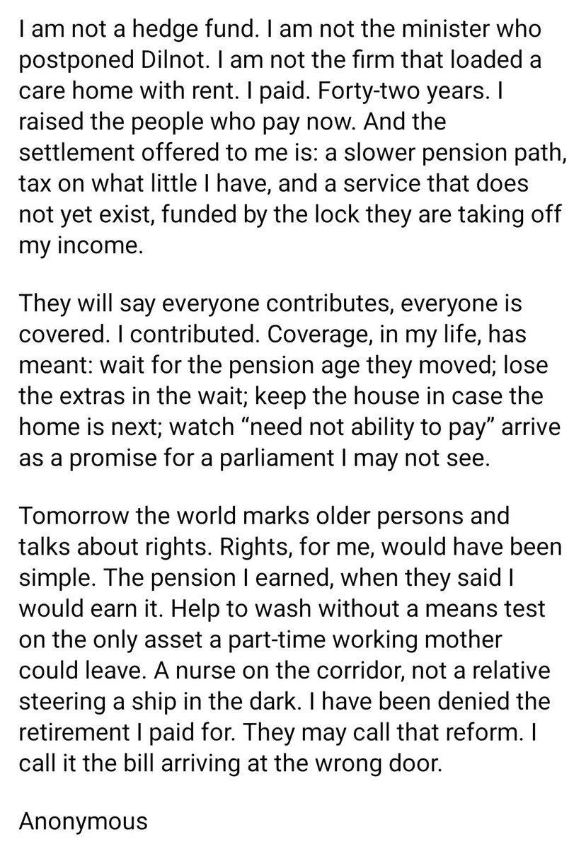 2020Comms's tweet photo. @UKLabour #LPC26 @10DowningStreet
National Care Service does not exist: yet you propose to take the lock now and to mend what successive govts broke? The bill is arriving at the wrong door.
It's time to plan for an #AgeOfAbundance and
#UniversalHighIncome for all https://t.co/Dhgm8JseWY