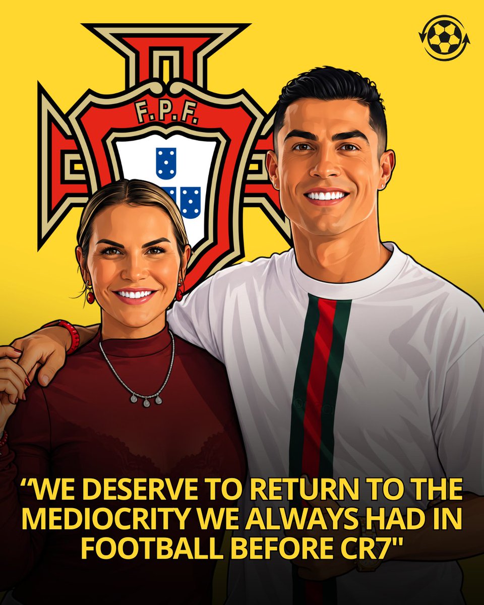DeadlineDayLive's tweet photo. 🚨 Cristiano Ronaldo's sister Elma Aveiro on Instagram:

📲 "CR7 deserved more respect. The national team deserved more structure.

Portuguese journalism deserved more competence and less speculation.

As for the Portuguese people, well... they don't deserve to have the best at anything.

We are envious, disdainful, ignorant, and we deserve to return to the mediocrity we always had in football before CR7.

Thank you for everything, CR7. You deserved more!"