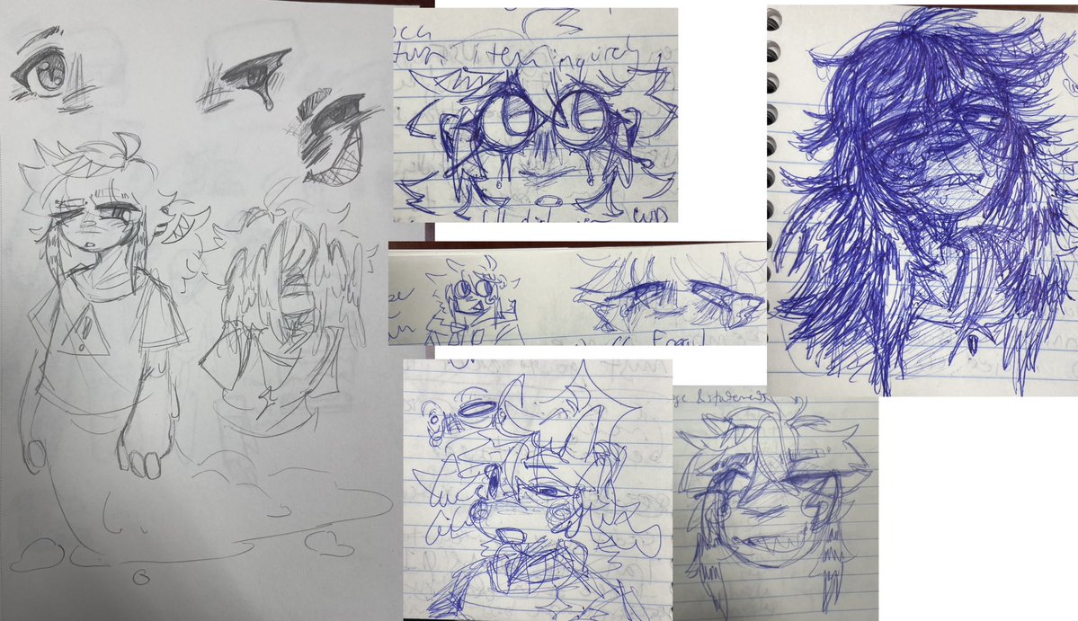 maxwellfusion's tweet photo. #phisnom #phisart #biohazart #phicest
Day 9
Phi and biohaz doodles of varying levels of quality because I forgot my Apple Pencil at home like a fool 😞😔 https://t.co/Aw1NPce2qH