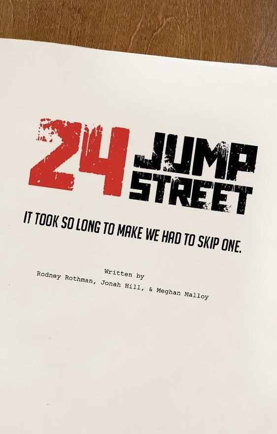 ComplexPop's tweet photo. '24 Jump Street' will officially release December 10, 2027.

Channing Tatum, Jonah Hill and Ice Cube will return.

"It took so long to make we had to skip one." https://t.co/WbDp5Aqja7