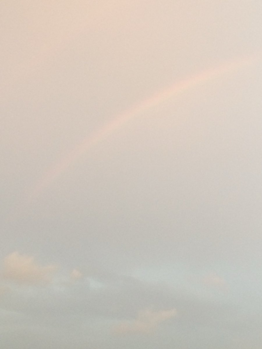 ellewiththefro's tweet photo. Spotted a rainbow back in the September of 2019 and I took a picture of it with my iPhone 5s https://t.co/TnvHfg8Pj1