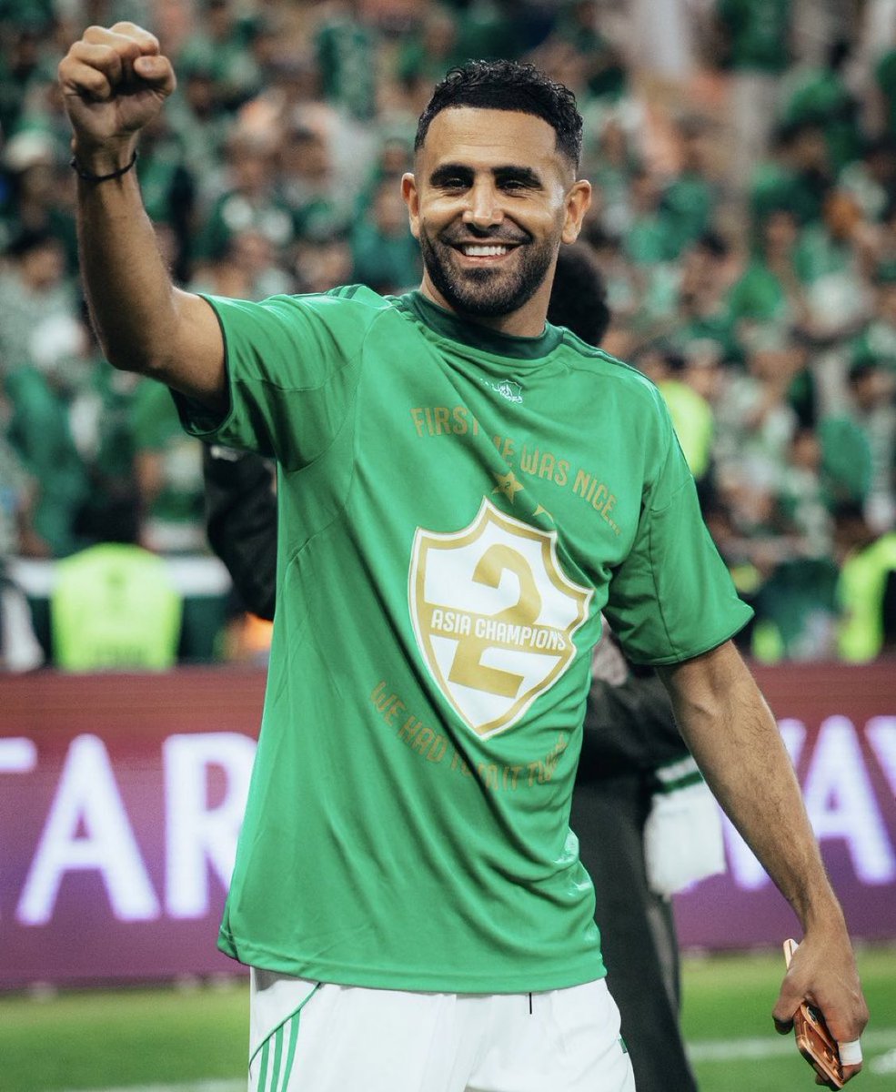GioMahrez_26's tweet photo. 🚨💣 Riyad Mahrez va signer à AL SHAMAL !!! 

Trois après son départ d'Al Ahli Djeddah, Riyad Mahrez devrait signer avec AL SHAMAL dans les heures qui suivent !

Qu'en pensez-vous ? 🤔 https://t.co/KqaPskDqxS