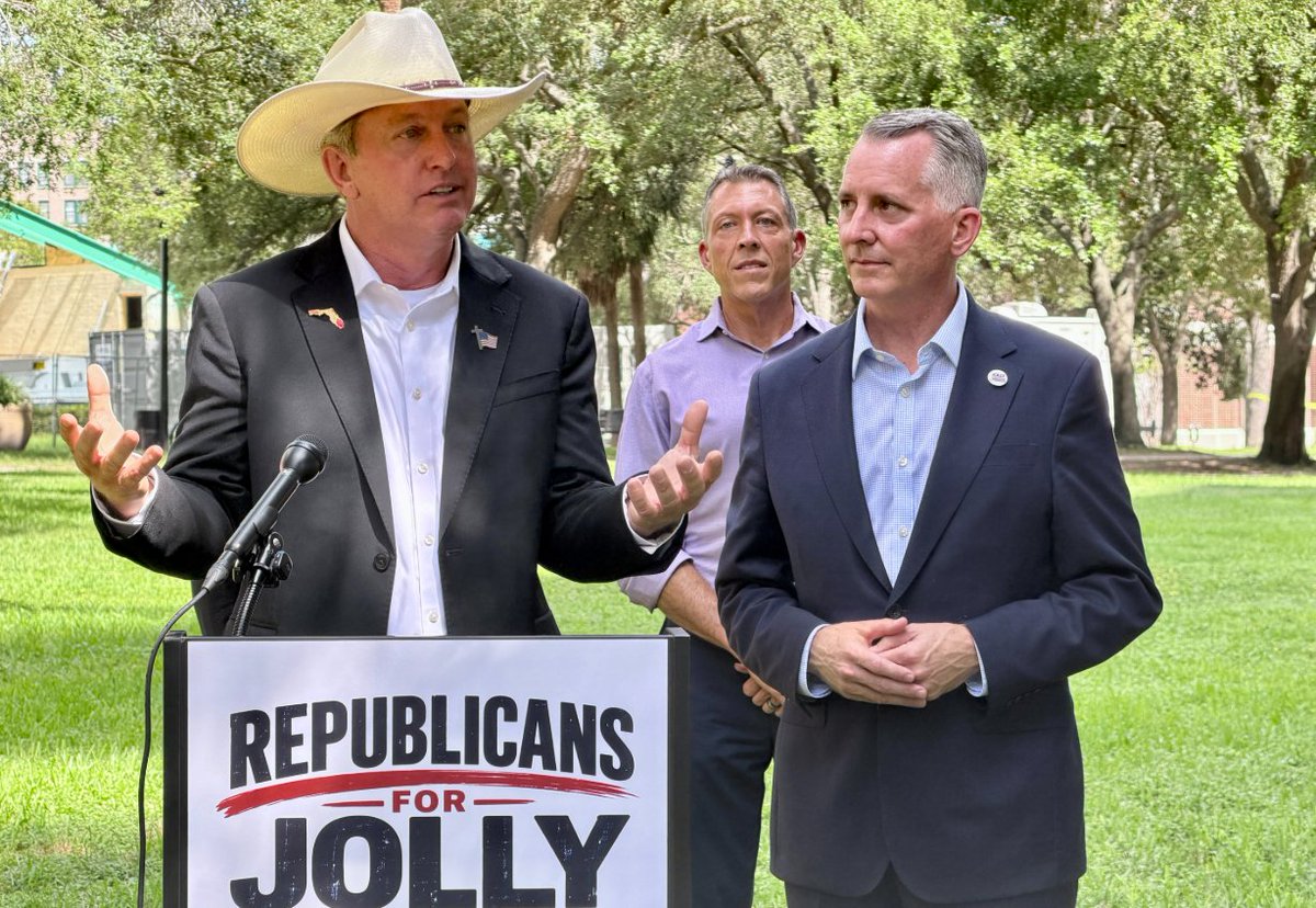 jeremy_rodrigue's tweet photo. FL Republican leaders for the 1st time in their life are voting and rallying for David Jolly over Trump's picked candidate, Byron Donalds. Some are saying that Byron could never fill in the Shoes of Governor Ron DeSantis https://t.co/TDJh1mFyLC