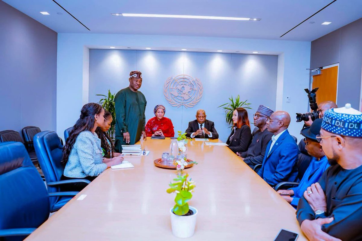 HyacinthAlia's tweet photo. My engagements in New York on the sidelines of the 81st United Nations General Assembly were driven by one clear objective: to open more doors of opportunity for Benue and deepen partnerships that can translate into real development for our people.

UNGA81 provided an important platform to engage investors, development partners, global leaders and members of the African diaspora, while showcasing Benue’s enormous potential.

We are determined to move beyond exporting raw agricultural produce to processing, manufacturing and value addition. Our strength in agriculture must become the foundation for industries, jobs, stronger markets and greater prosperity.

The goal is to connect the farmer to the factory, the factory to the market, and the market to global opportunities.

I was deeply honoured to receive the African Leadership Award for Grassroots Development, which I accept on behalf of the hardworking people of Benue. It is a reminder that leadership must ultimately be measured by its impact on ordinary people.

I am also proud to have contributed to the broader African conversation on the continent’s rightful place in global decision-making, including greater African representation at the United Nations Security Council.

Benue has the people, resources and potential to compete globally. From New York to Makurdi, our mission remains the same: to build a New Benue where development reaches every community, opportunities expand, and every generation can look to the future with renewed hope and confidence.