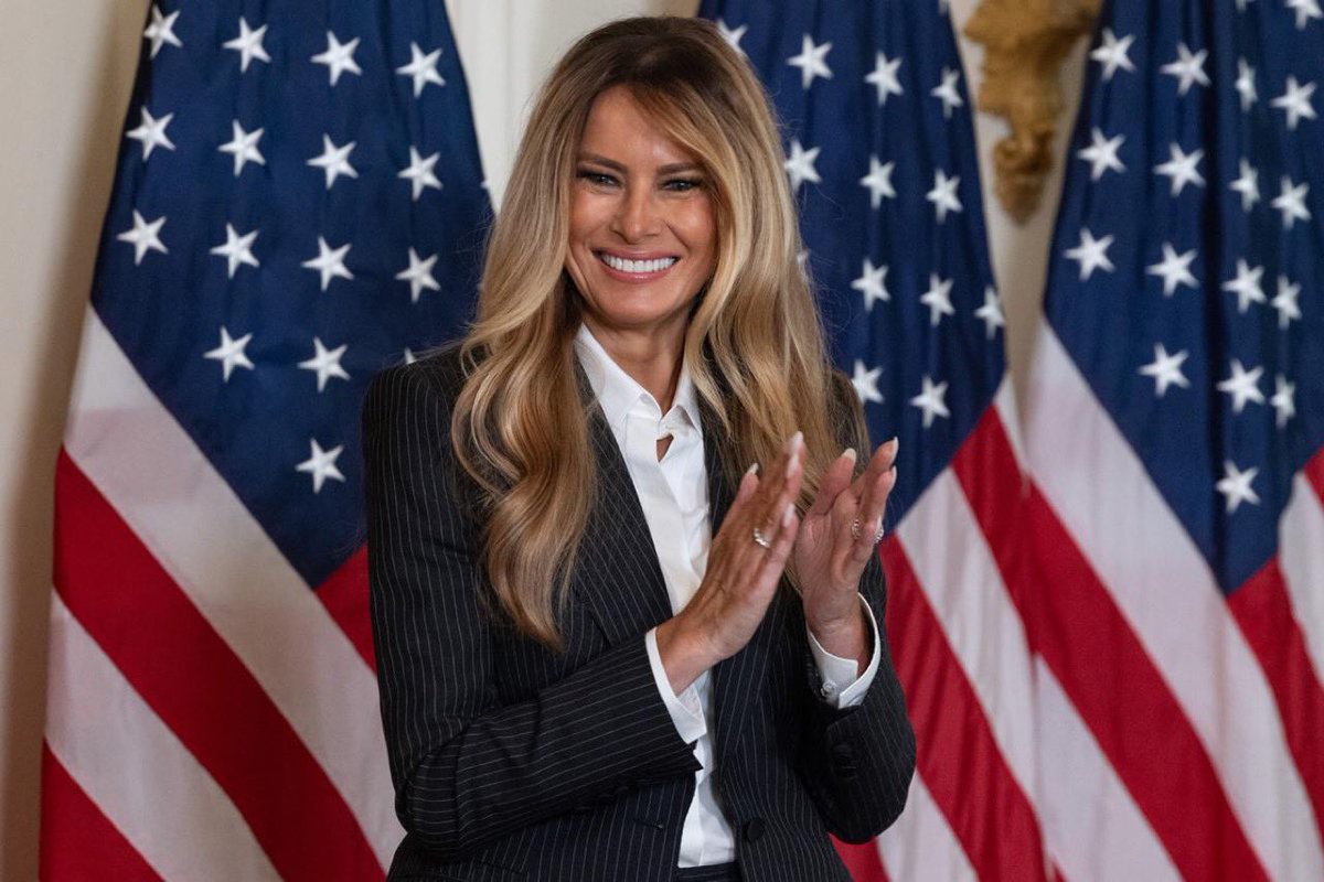 scarlett4kids's tweet photo. 📣First Lady Melania Trump secured six new private-sector technology partnerships for Fostering the Future Together, including Adobe, Amazon, Intel, Starlink, Google, and Zoom.

“When I established Fostering the Future Together, the mission was clear: empower children through technology and education. Delivering on that mission demands alliances between best-in-class innovators and global leaders, especially as super intelligence transforms how the next generation learns,” said First Lady Melania Trump.

Combined, the new technology partners committed more than $23 million towards education, tools, and expertise, for children across the globe.