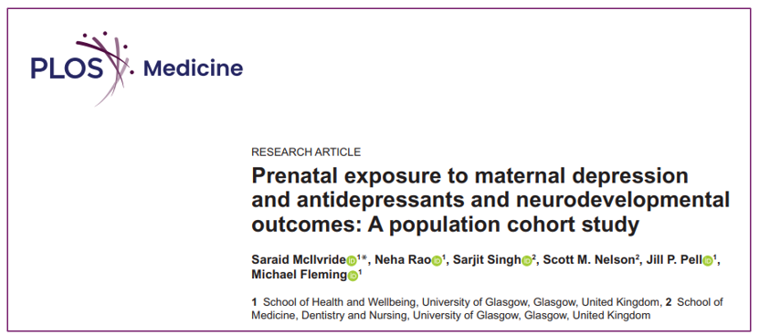 AdamUrato1's tweet photo. NEW STUDY:
-Children with prenatal exposure to antidepressants (mostly SSRIs) had an increased risk of Autism, ADHD, & behavioral-emotional-social difficulties.

These findings are consistent with antidepressant effects on fetal neurodevelopment.

Both maternal depression and antidepressant exposure were associated with increased risk, but the increase was greater with antidepressants than with untreated depression.

"Antidepressant exposure was associated with a 2.9% increase in absolute risk of special educational need among those exposed to depression."

"Antidepressant medication exposure without a record of depression was also associated with increased risk."
https://t.co/4PNYzAdCIX