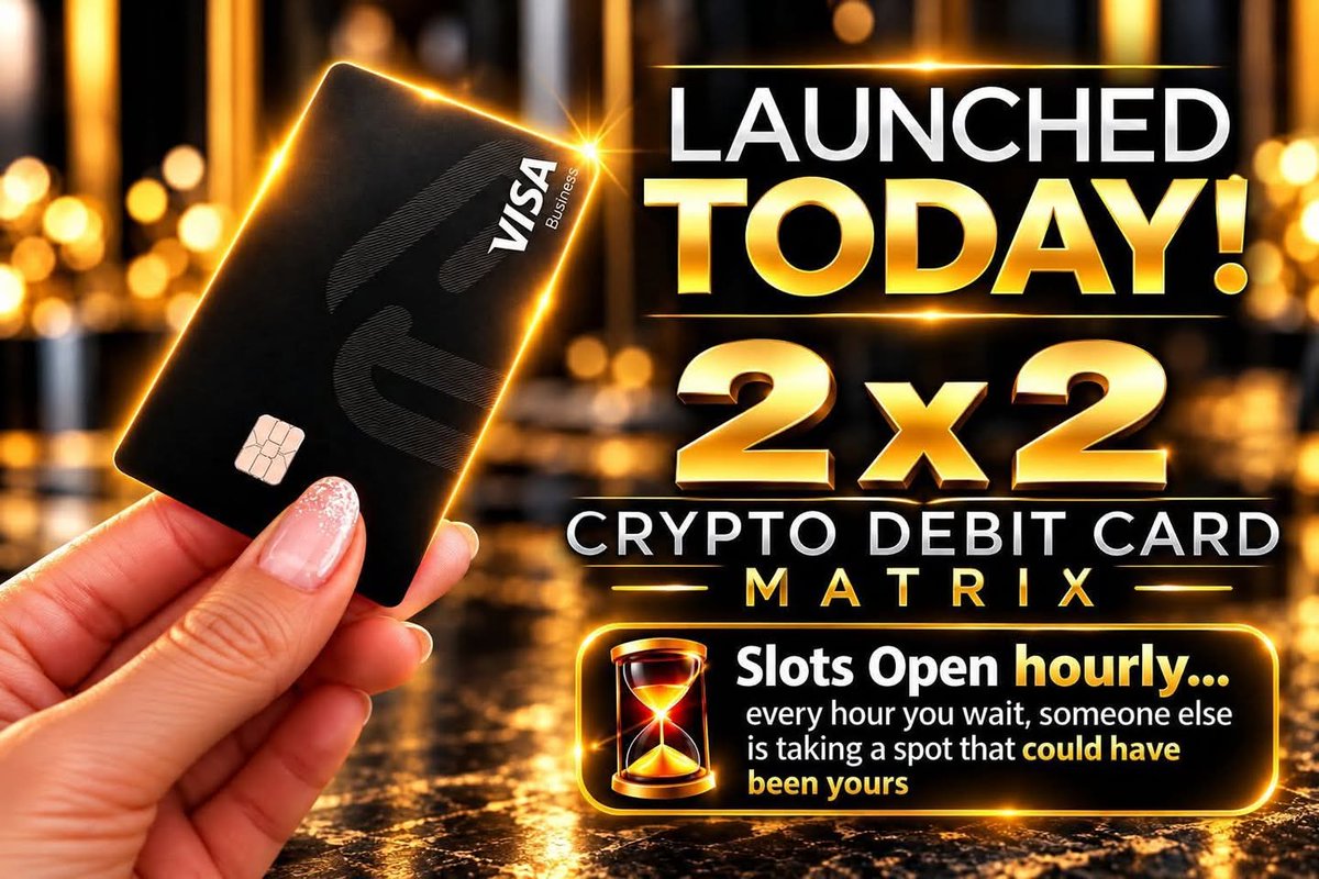 balzer_arno's tweet photo. NEW - Physical crypto card or virtual card - NEW
The Crypto Card that can pay your bills
Click here - infos + sign up - https://t.co/GKOKHIlvQU
#cryptocard #visacard #mastercard #crypto #bankcard #Physical_card #virtual_card #global #Kryptokarte. . https://t.co/9e6QDtx3Of