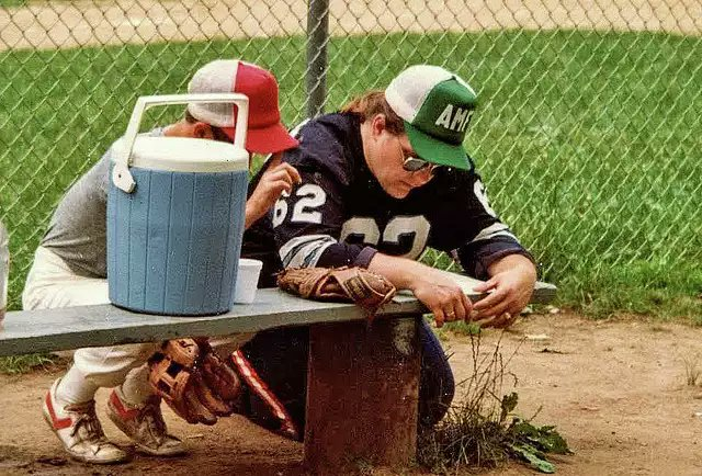 Jimfrombaseball's tweet photo. "At the height of his popularity, he did it not for fame or glory but for the love of the sport.
He made it to each game, each practice.
And he taught.
He really knew baseball.
And he really cared."
Player Michael Raduazzo.
In 1979, Marvin Lee Aday moved to Stamford.
And like a lot of middle-aged parents, he wanted to get involved in local sports so he signed on to coach Little League baseball.
Normally the story would end there, but Marvin Lee Aday was better known as Meat Loaf.
Blondie, Ted Nugent, Alice Cooper were regular spectators at the games.
Chestnut Hill Park in North Stamford, walking distance from Meat Loaf’s house on Eagle Drive.