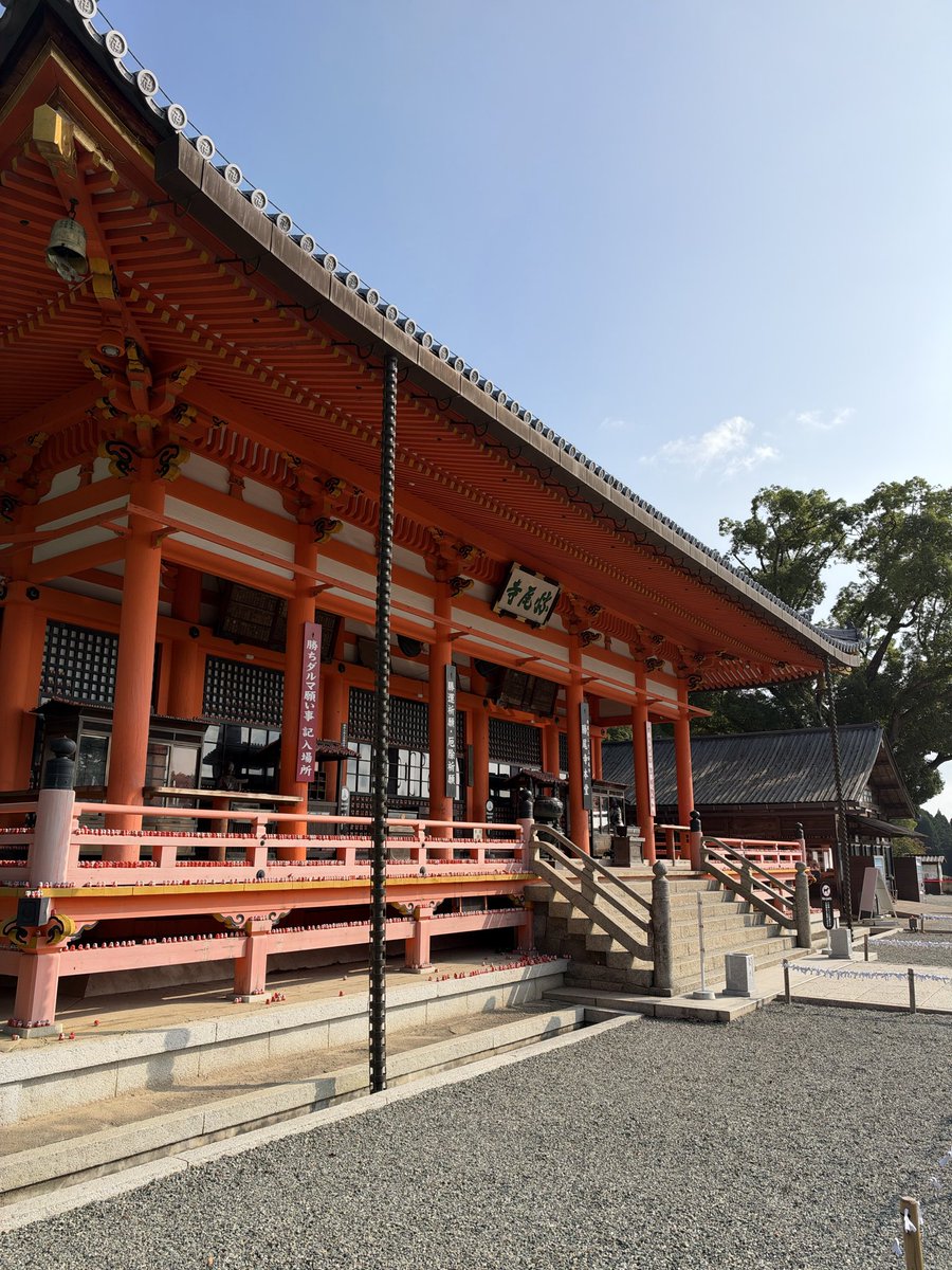 snaka110's tweet photo. おはようございます。西国33所特任中先達の旅は札所23番勝尾寺にお参りしました🙏9/24参拝 今回も8時すぎにお参り、お勧めのお参り時間です🙏誰もいなくて 本堂は朝一のお掃除中！石段も混雑してないから楽。スタンプラリーも楽しみました。季節でスタンプ変わってるんですね🙏#西国巡礼 #勝尾寺 https://t.co/s2zfmU4xag