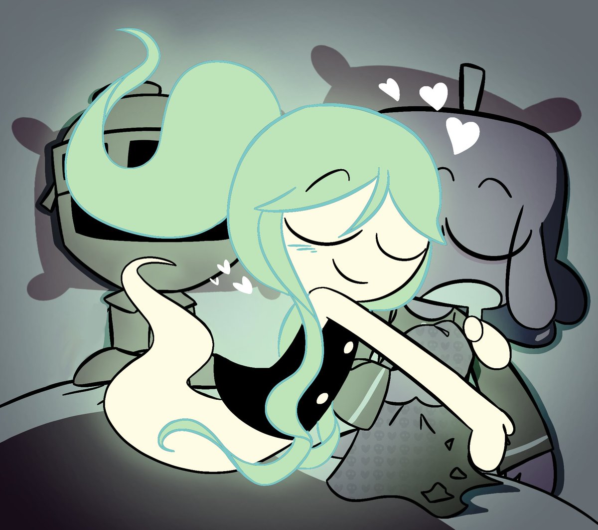 daimy_4nnele1n's tweet photo. Two mimir

#dandysworld #dandysworldfanart #dw #Flameknight https://t.co/UMBI1MBhwy