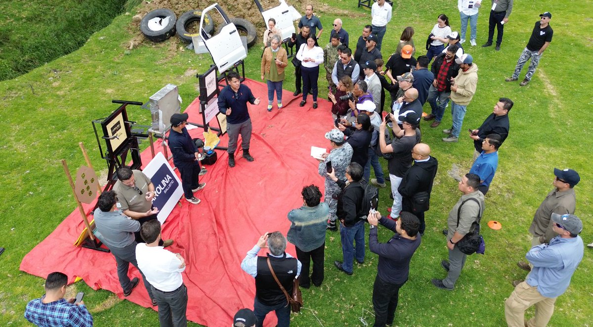 usecnetworkmag's tweet photo. @CNIBalistica realiza demostraciones balísticas en vivo para fortalecer la calidad y confiabilidad de la industria del blindaje en México.
Continúa leyendo: https://t.co/DbXxBm6rfk
#UsecNetwork #usecim #CNB #Blindaje #Seguridad #México https://t.co/4Pr41O0TEq