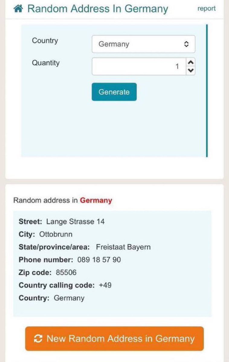 iranianreg3gb's tweet photo. SHARP SITE TO GET QUICK REAL RANDOM ADDRESS FOR WORK 

https://t.co/CiJLqhD6vE

ENJOY https://t.co/iyTPrcSVNE
