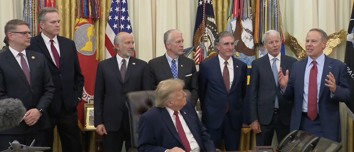 BrianKarem's tweet photo. Where have all the good men gone? None to see among this bunch. https://t.co/i87zcENeKw
