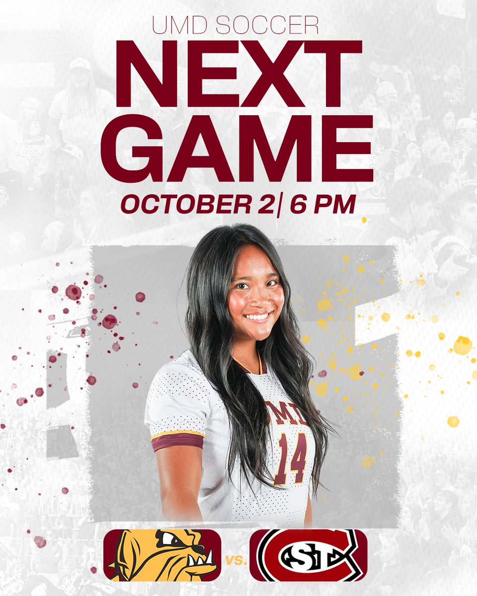 UMDSoccer's tweet photo. Couple of big games for us back at Malosky Stadium this weekend! 

Can't wait to see you there.

#BulldogCountry https://t.co/fYGbnlU27g