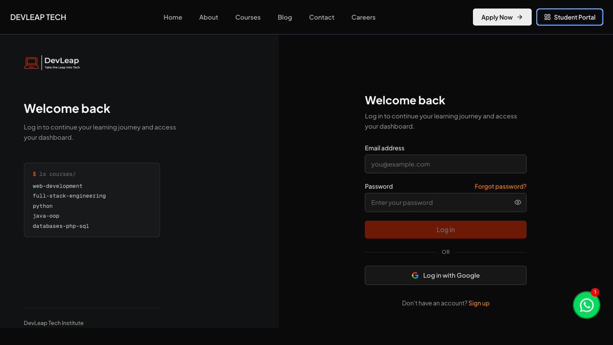 shabaimrandev's tweet photo. Spent the day redesigning the UI for a student portal I built.

New layout looks good, but honestly the redesign wasn't the hard part. The hard part was going back to test every single auth flow afterward (login, signup, verification) to make sure nothing broke. https://t.co/2YumZUp6NY
