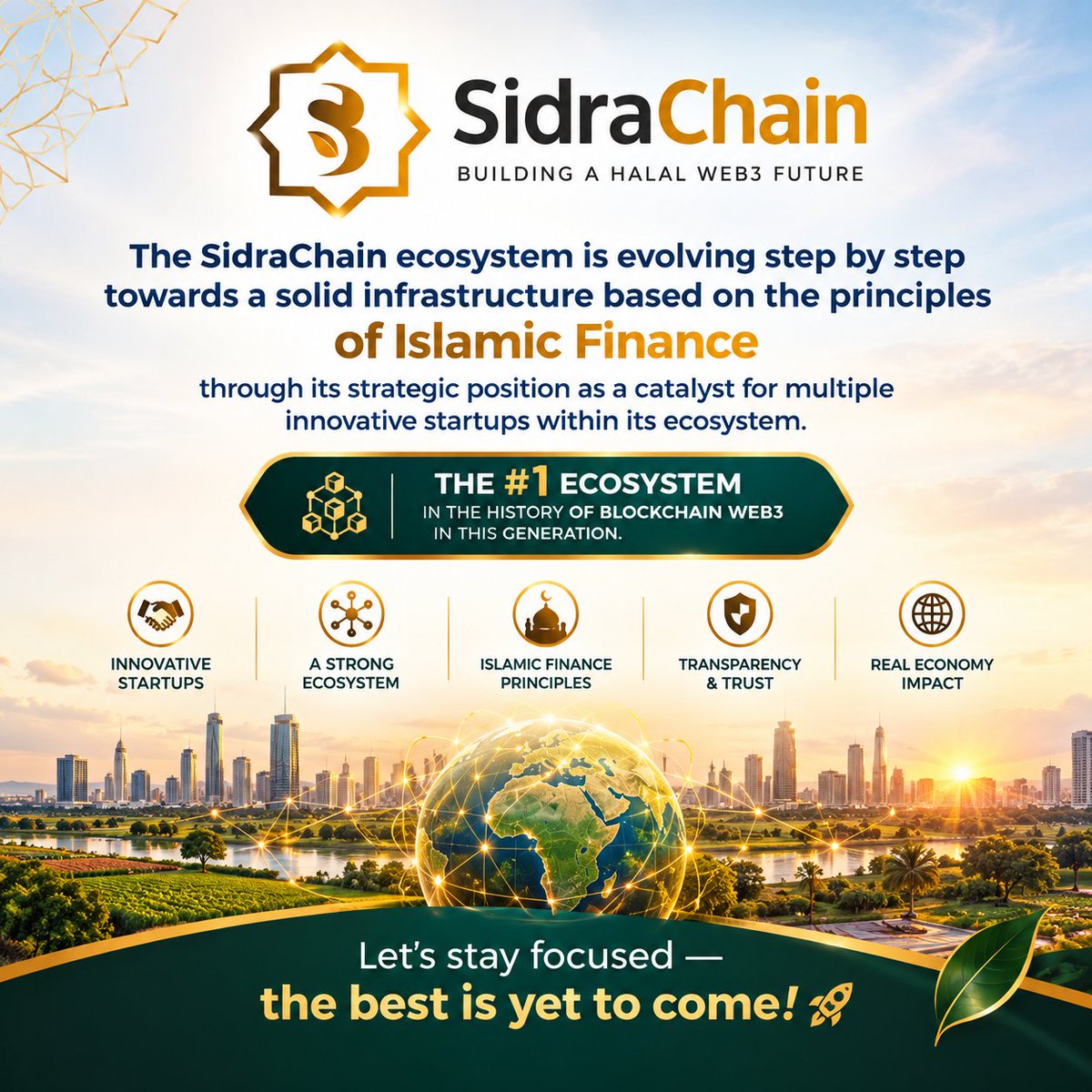 ValmOfficiels's tweet photo. The next chapter is about more than tokens and technology.
It’s about real businesses, real value, trust, and purpose.
SidraChain is building step by step.
The best is yet to come🚀
For more updates join our forum.
https://t.co/WmIrabC2PK
#sidrachain #IslamicFinance #Blockchain https://t.co/qUsmnigcmD