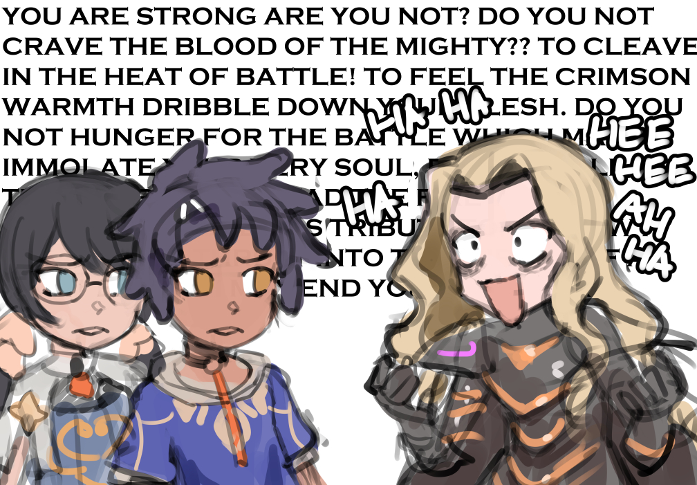 physpunch's tweet photo. Dietrich in Cai's path 

Fire Emblem Fortune's Weave https://t.co/OQ96LL5WQc