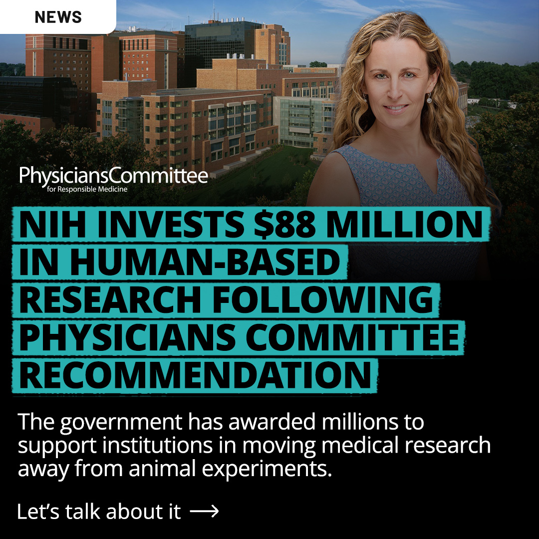 PCRM tweet picture