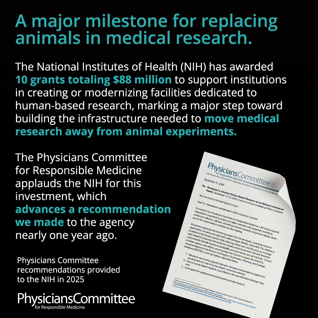 PCRM tweet picture