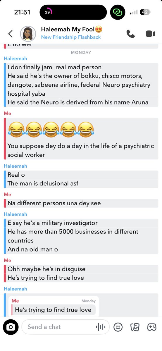 samiatagbajee's tweet photo. @hameemahhh I’d gist them since it’s against your code of conduct
First encounter 
Has a feet fetish ,he thinks her feet is beautiful and she should be into feet modeling meanwhile on that day she had the ugliest nail paint on her toes 

Second patient is on the first slide https://t.co/srUvlBlAss