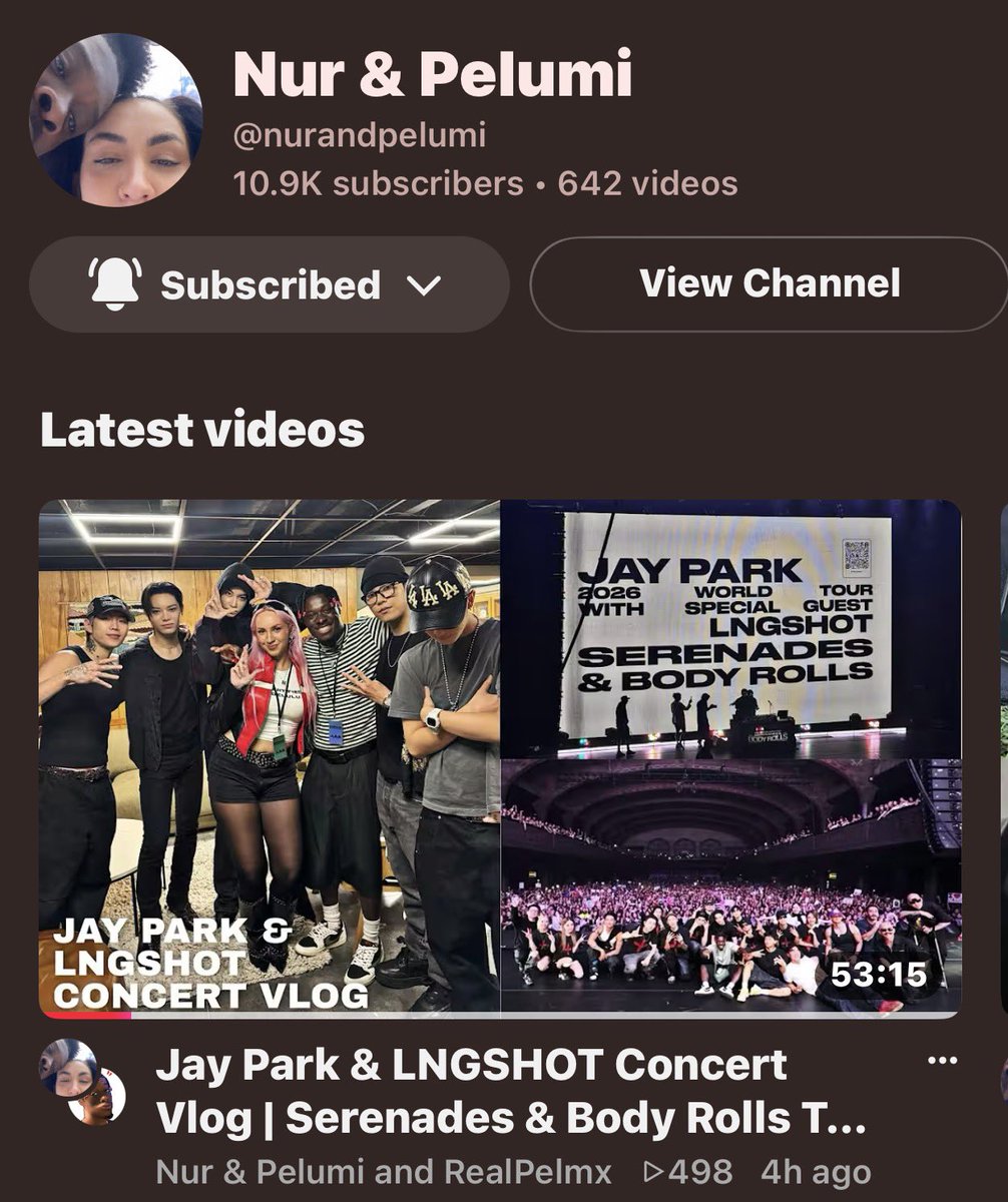 Realpelmx's tweet photo. FULL VLOG TO JAY PARKS CONCERT!
 
https://t.co/DBujg2WDF5 https://t.co/GzDkneAyWF