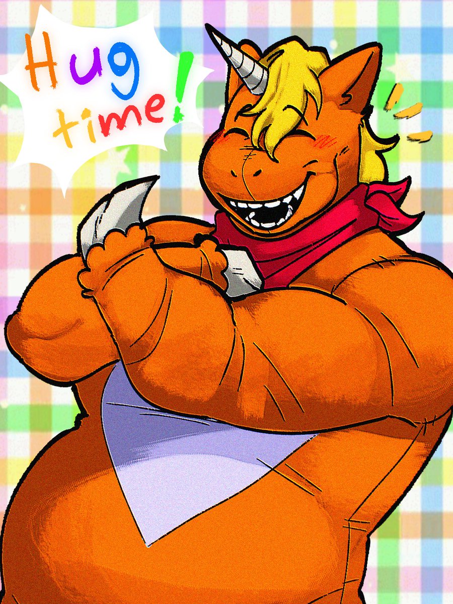 pammy77344's tweet photo. "Who wants to join the collab?? You can hug him! :D"✨

#buddytheunicorn #buddymovie #collab https://t.co/uSBqohvuy0