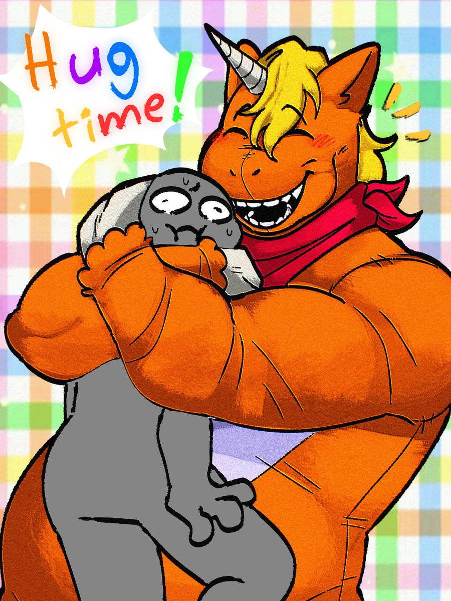 pammy77344's tweet photo. "Who wants to join the collab?? You can hug him! :D"✨

#buddytheunicorn #buddymovie #collab https://t.co/uSBqohvuy0