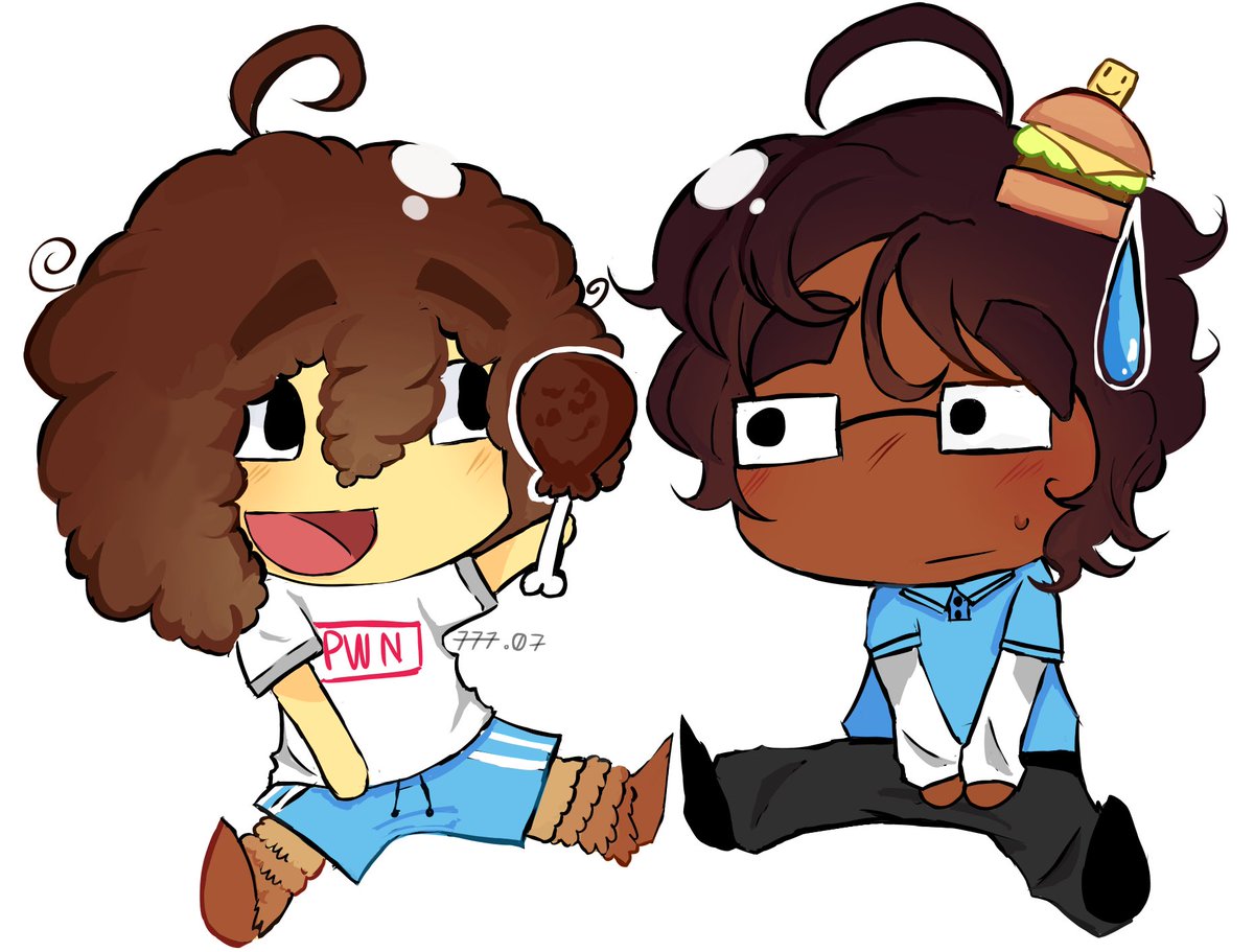 panicstepp's tweet photo. the creatures (strawpage request🍗🍗) #shedletsky #007n7 https://t.co/i3j0CklFQP