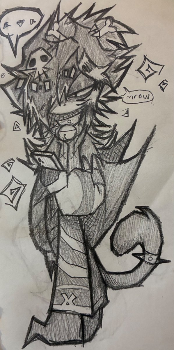 Abi_the1artsyXD's tweet photo. FPE Skell redesign #FPE #FundamentalPaperEducation #FPESkell
β οΈU can use my art only with credits, thank you!β οΈ OMG ITS A KITTYYYYYYYUH π and why is he meowing is he a furry π«ͺ https://t.co/V24m4dBQju
