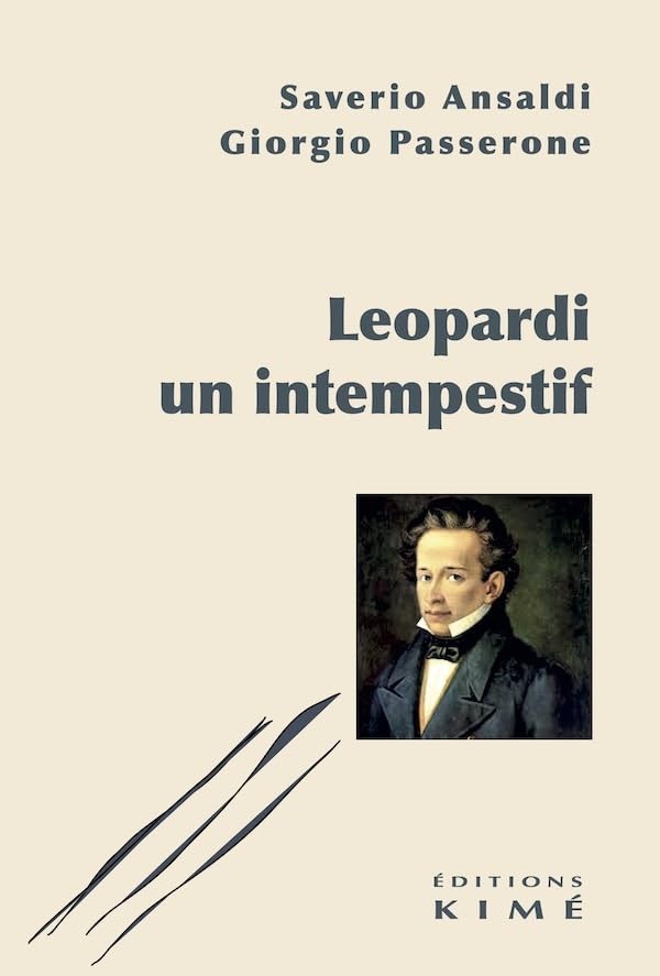 LivresPhilosoph's tweet photo. Giorgio Passerone, Saverio Ansaldi : Leopardi, un intempestif https://t.co/WmBsrZ0TxW https://t.co/M5ftpryYkx