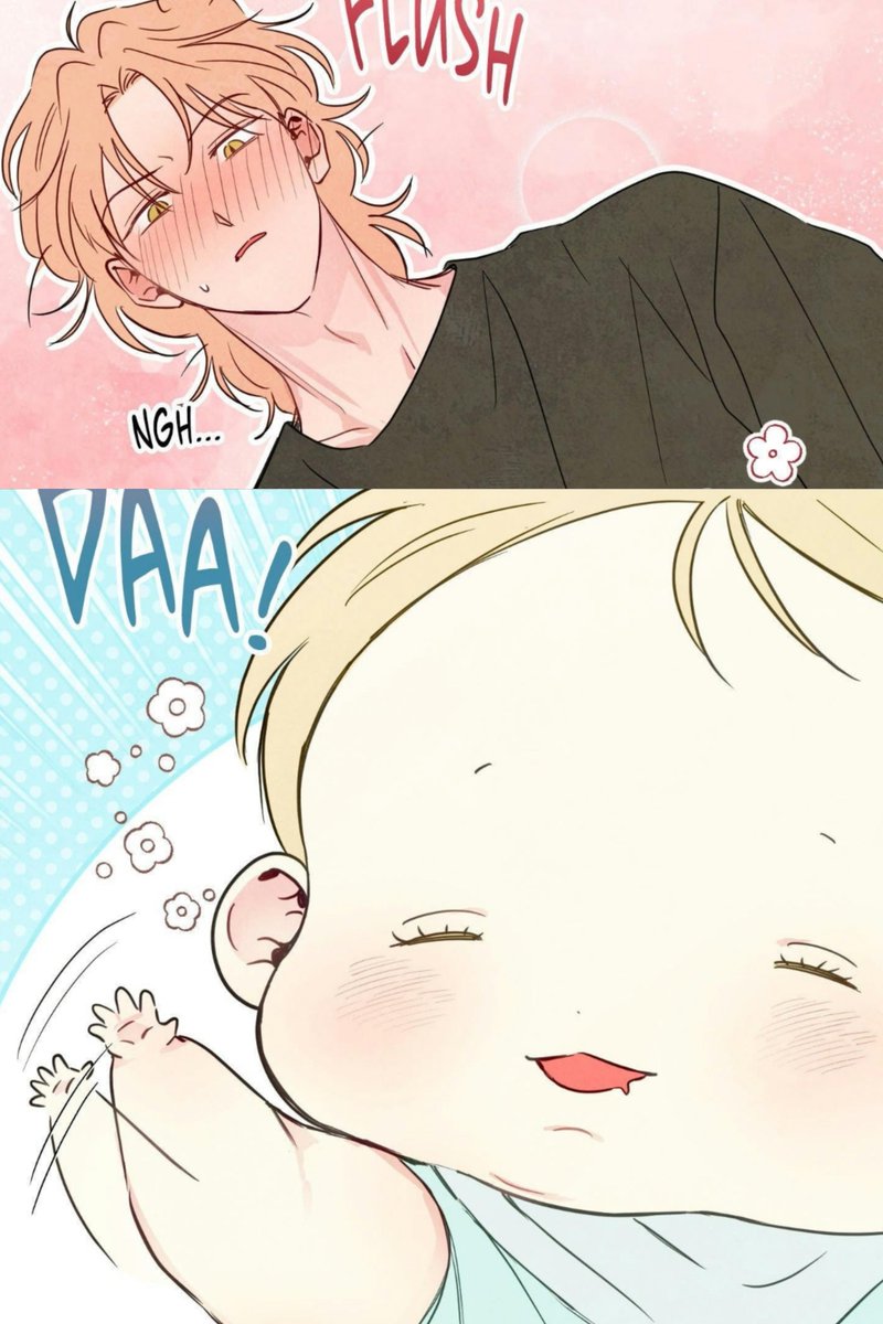 fathermokyeon's tweet photo. make him a dad already, look at him always so soft &amp; flustered around them he loves kids 💔 https://t.co/jCd02Cz9zn
