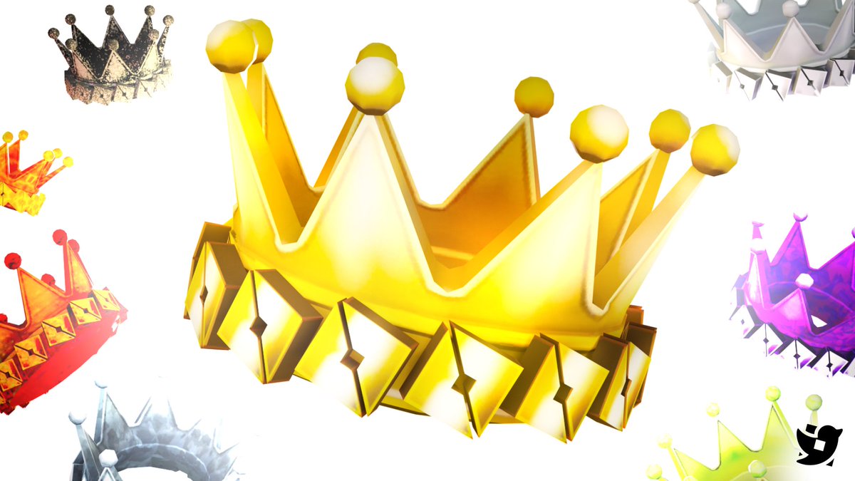 Roblox_RTC's tweet photo. Roblox has once again started to award the Crown of O's and its variants.
The requirements to obtain each Crown of O's is as follows:
Golden: 100+ Monthly MAU
Bombastic: 1K+ MAU
Adurite: 10K+ MAU
Sparkle Time: 100K+ MAU
Black Iron: 1M+ MAU
Wanwood: 10M+ MAU
Bluesteel: 100M+ MAU
Illumina: 1B+ MAU