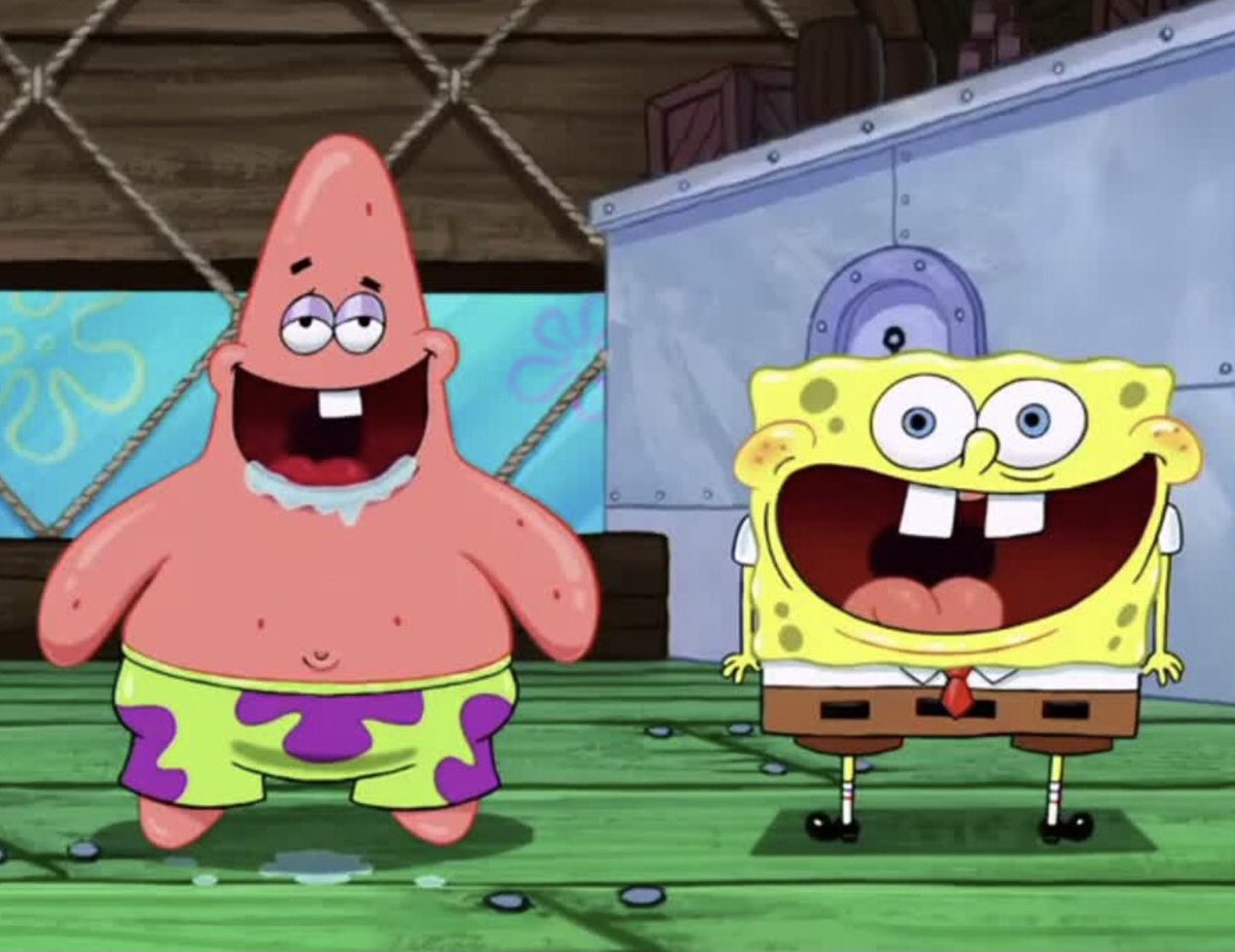 Thezanatucho's tweet photo. I like these two characters so much that I made them a SpongeBob curimeme. I had a lot of fun with this #objectinvasion #tdos #OSC #meme #curimeme #spongebob https://t.co/nccNPrCQft